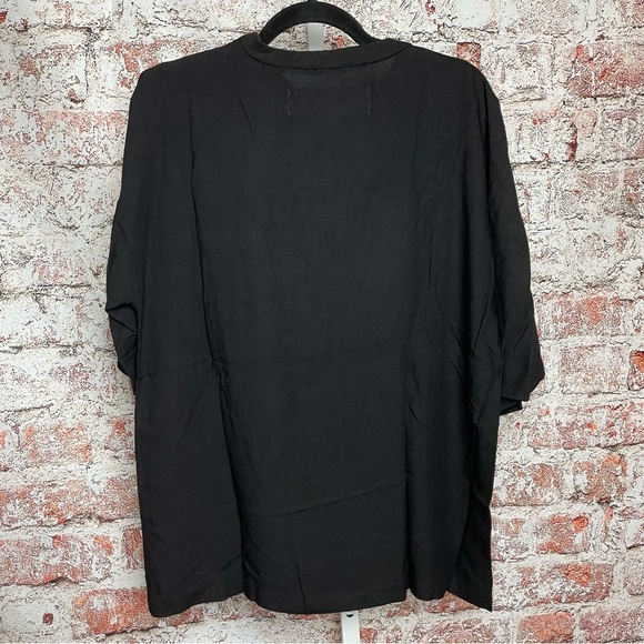 Vintage Code Zero Embroidered Rayon Tee Small - Picture 4 of 4